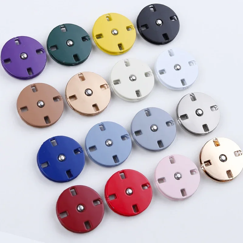 Button Hole Cutter - Kleurrijke metalen drukknopen voor heren- en