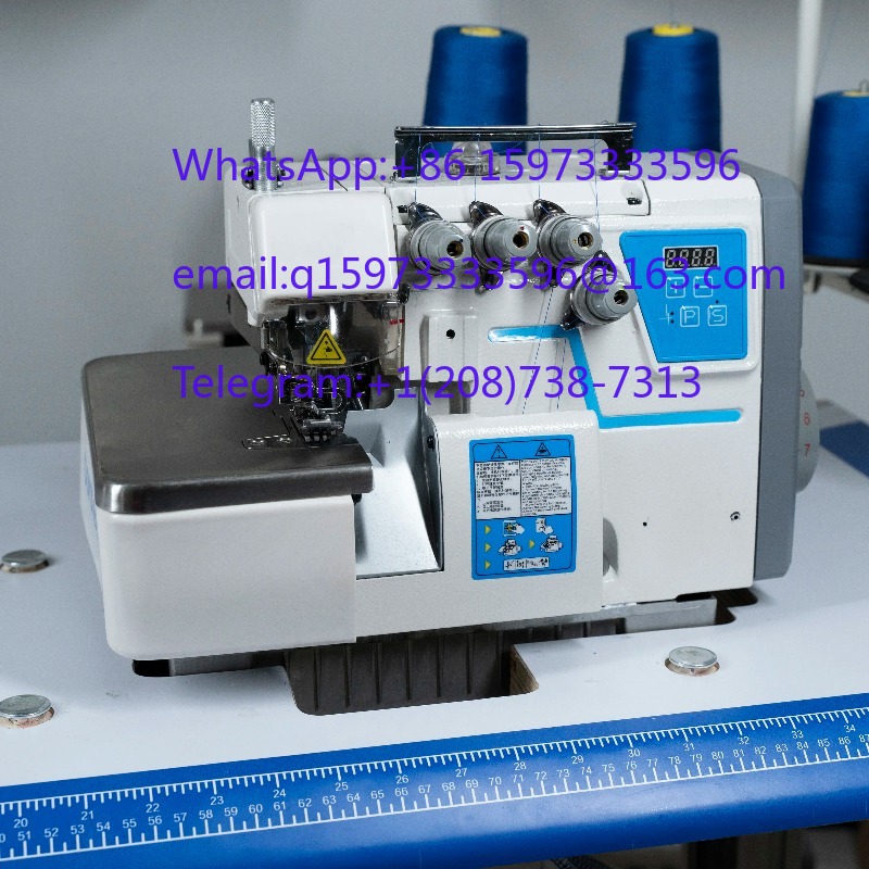 Sewing Machine In Textile Industry - Superhoge snelheid direct drive overlock naaimachine
