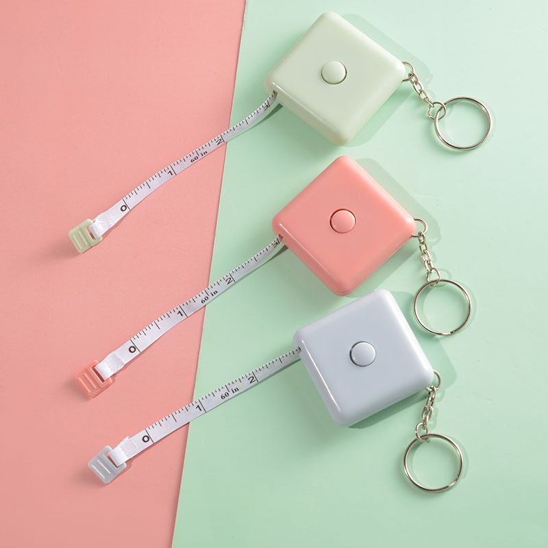 Sewing Recycle - Mini-meetlint Draagbaar Studentenmeetlint van zacht leer