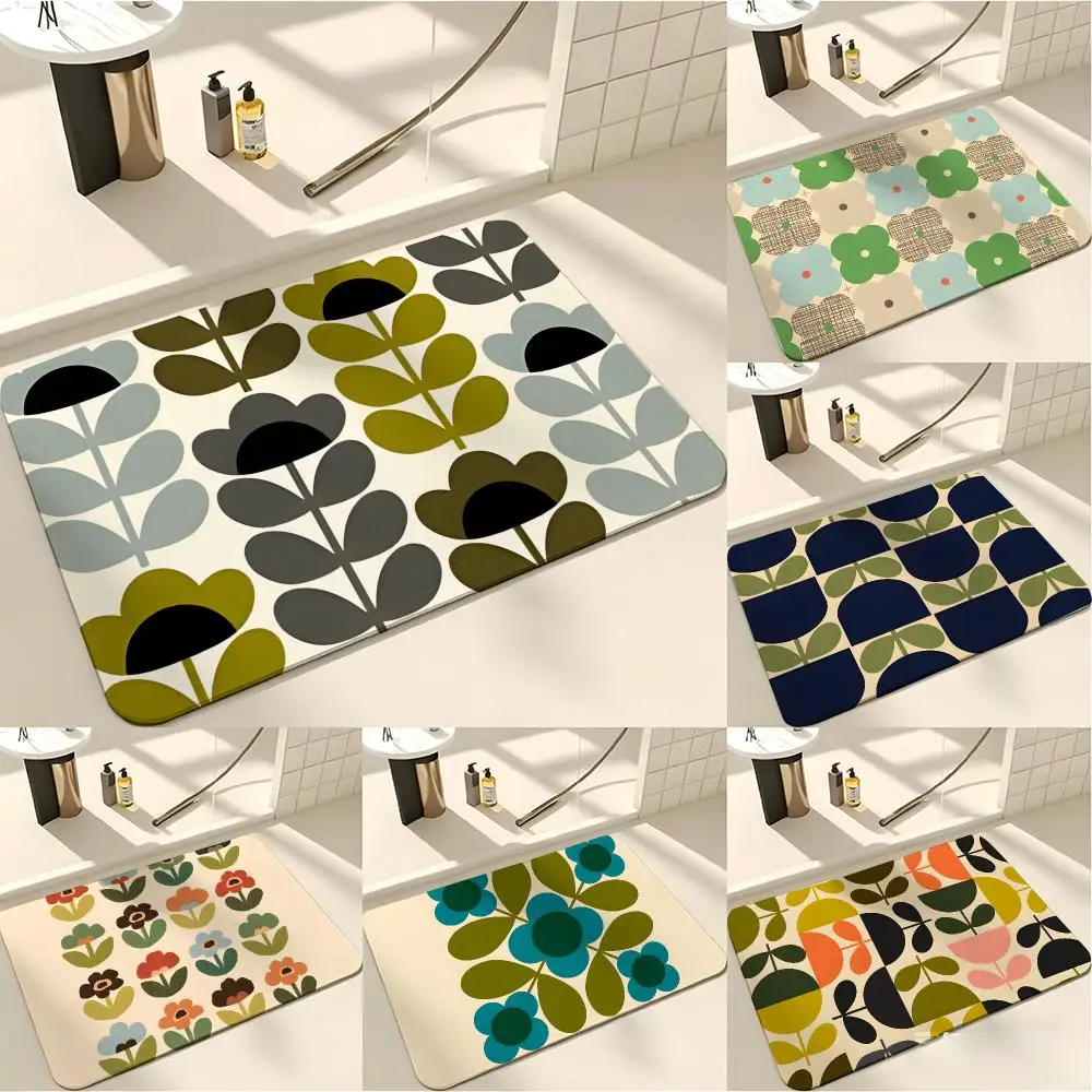 Century Textile & Sewing Supply Photos - Retro Mid Century Modern Vloermat Absorberende