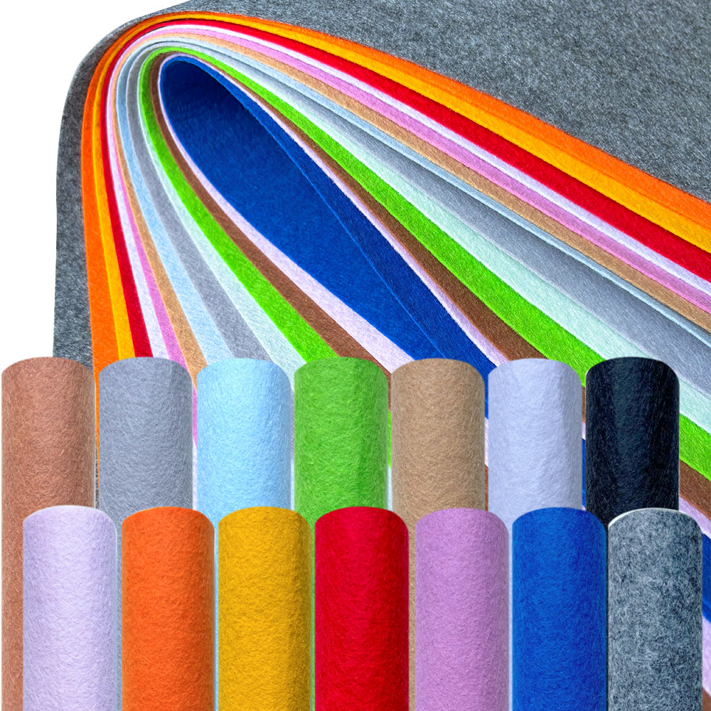 Is Sewing A Textile Craft - Viltstof Diverse kleuren Niet-geweven vilt Vierkant