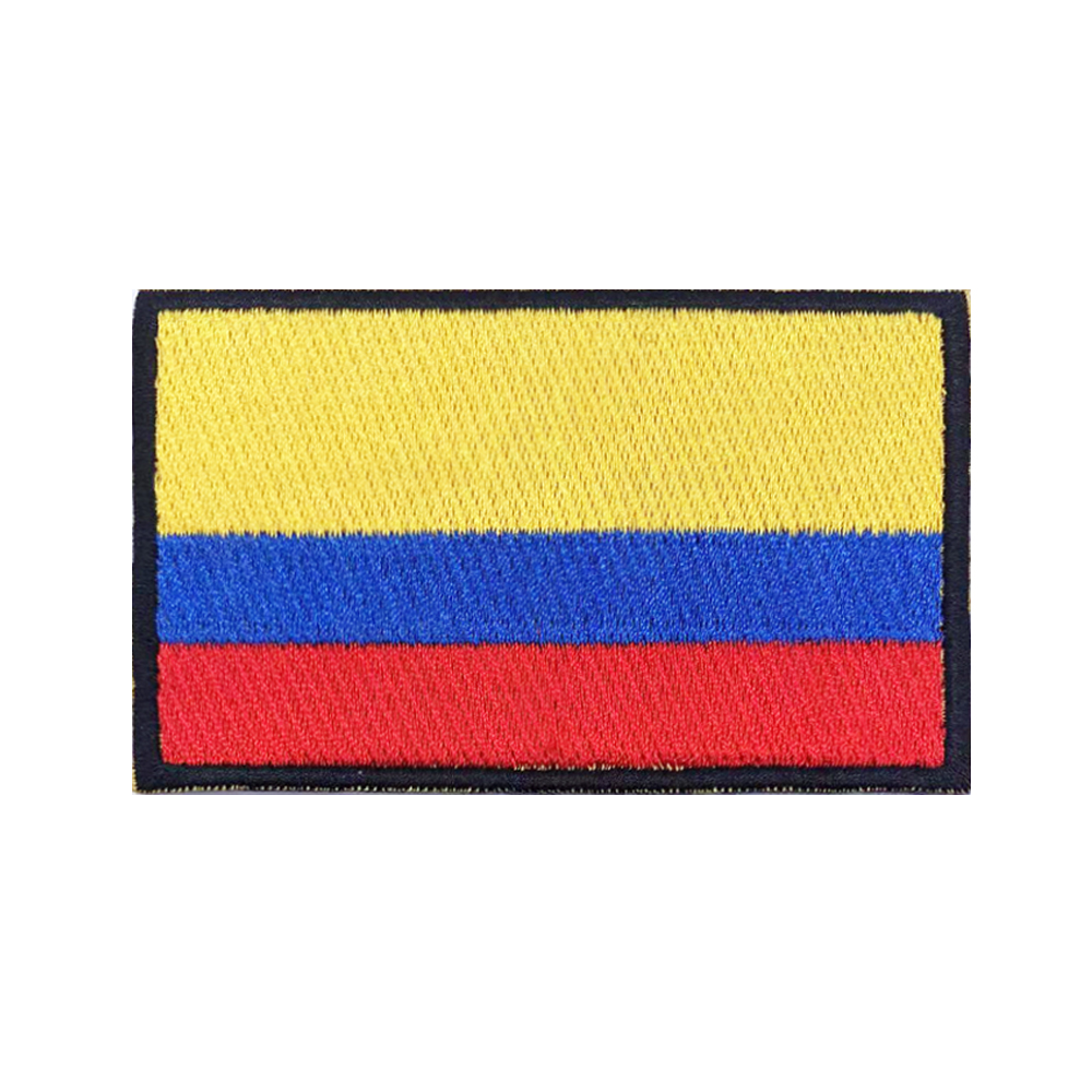 Velcro Sew On - Colombia Vlag Patches Armband Geborduurde Patch
