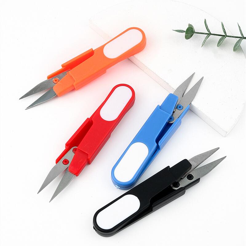 Seam Ripper Tool - Roestvrijstalen visserschaar met deksel, draadknipper voor