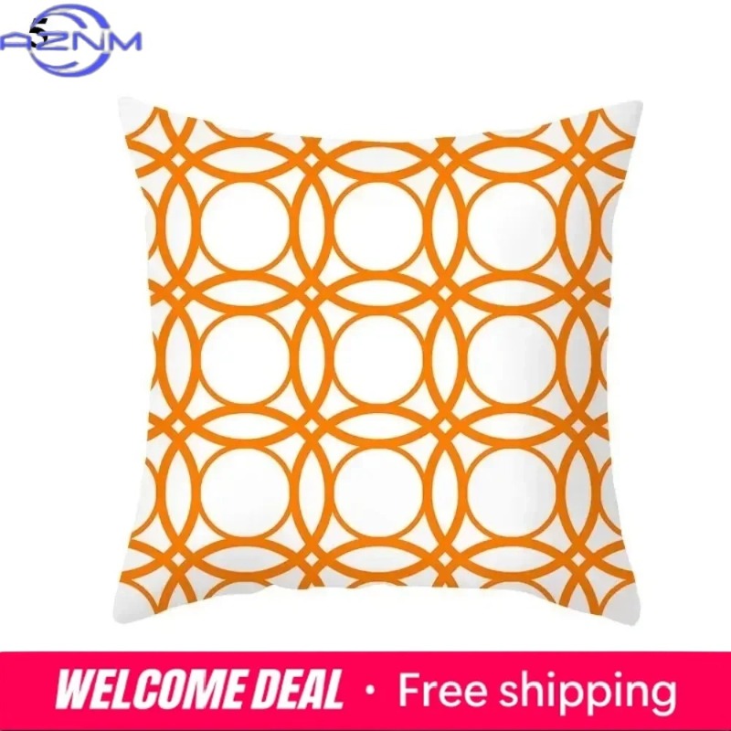 Boho oranje abstracte kussenho - Century Textile & Sewing Supply Photos recensie en prijs