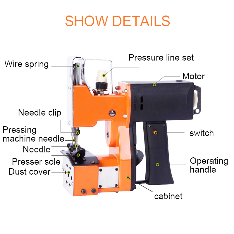 Draagbare elektrische naaimach - Sewing Machine In Textile Industry recensie en prijs