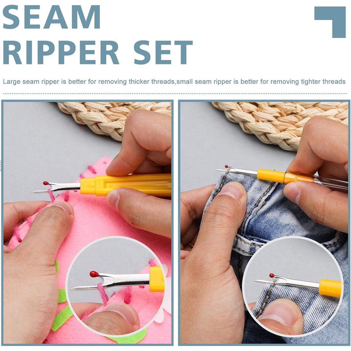 Tornmesjes voor naaien, verwij - Seam Ripper Tool recensie en prijs