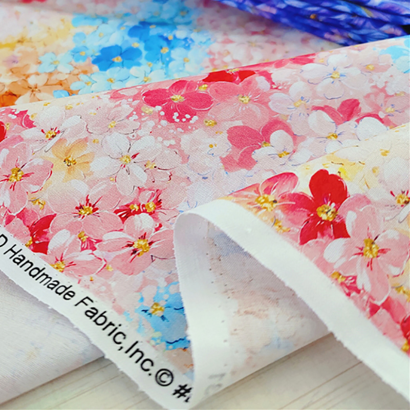 Puur Katoen Bloem Gedrukt Stof - Sewing By recensie en prijs