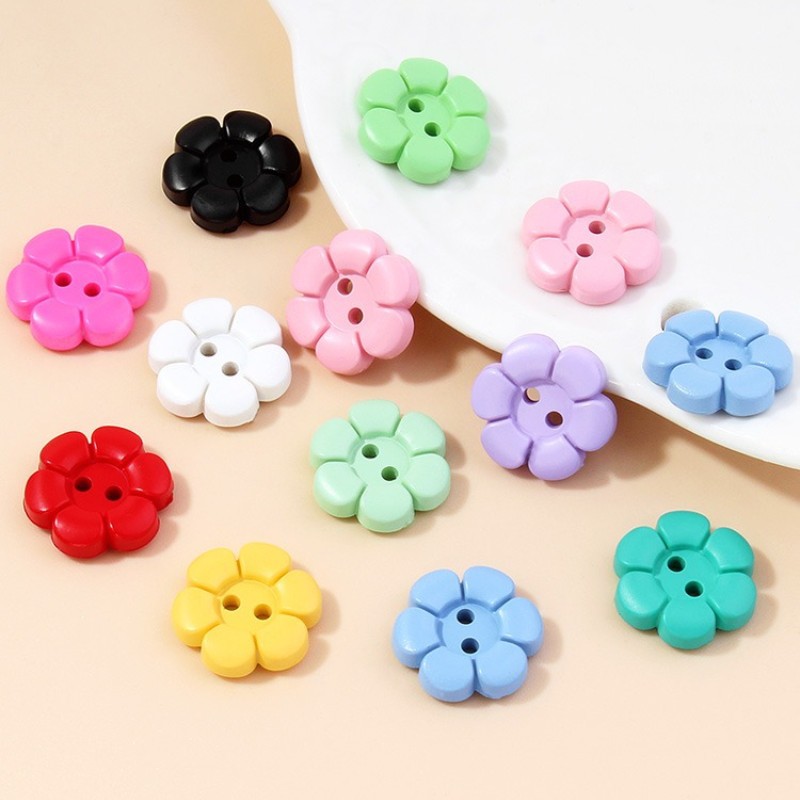 11/15mm Kleurrijke Hars Bloem  - Button Hole Cutter recensie en prijs