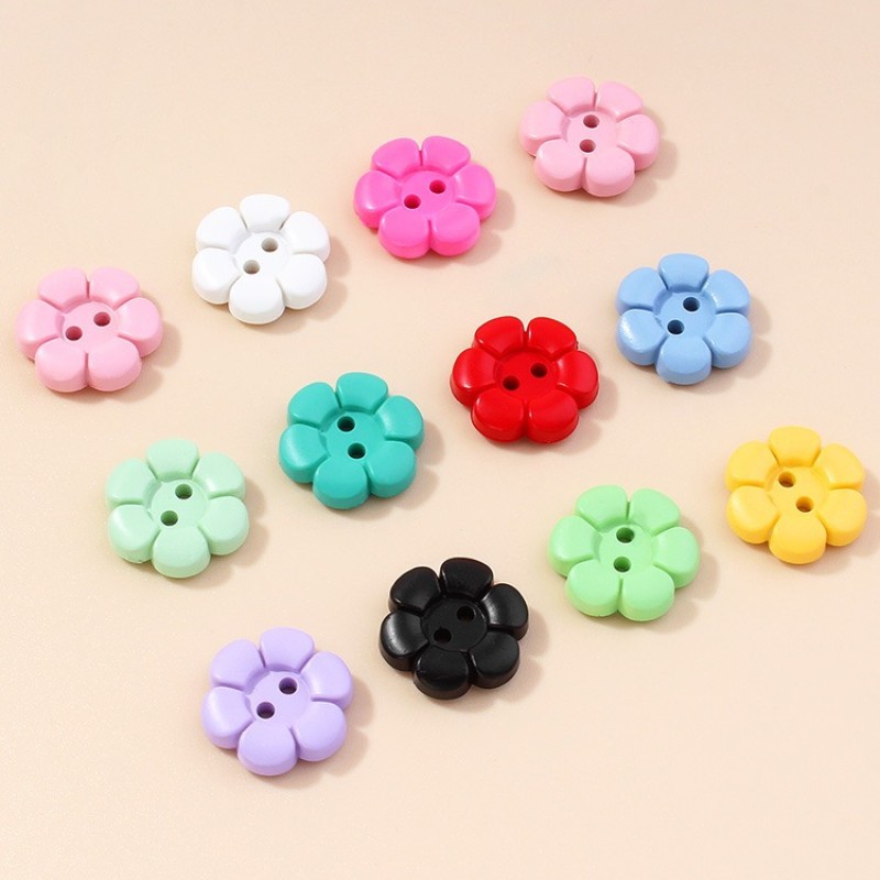 11/15mm Kleurrijke Hars Bloem  - Button Hole Cutter recensie en prijs