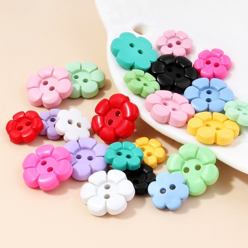 11/15mm Kleurrijke Hars Bloem  - Button Hole Cutter recensie en prijs