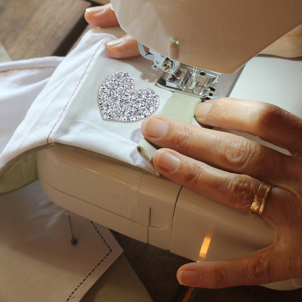 10 stuks hartvormige borduurpa - Sewing Recycle recensie en prijs
