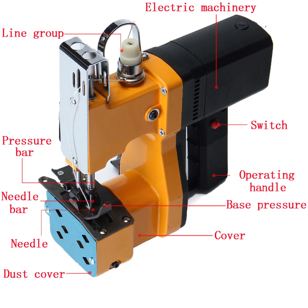 Elektrische geweven zakkenafsl - Sewing Machine In Textile Industry recensie en prijs