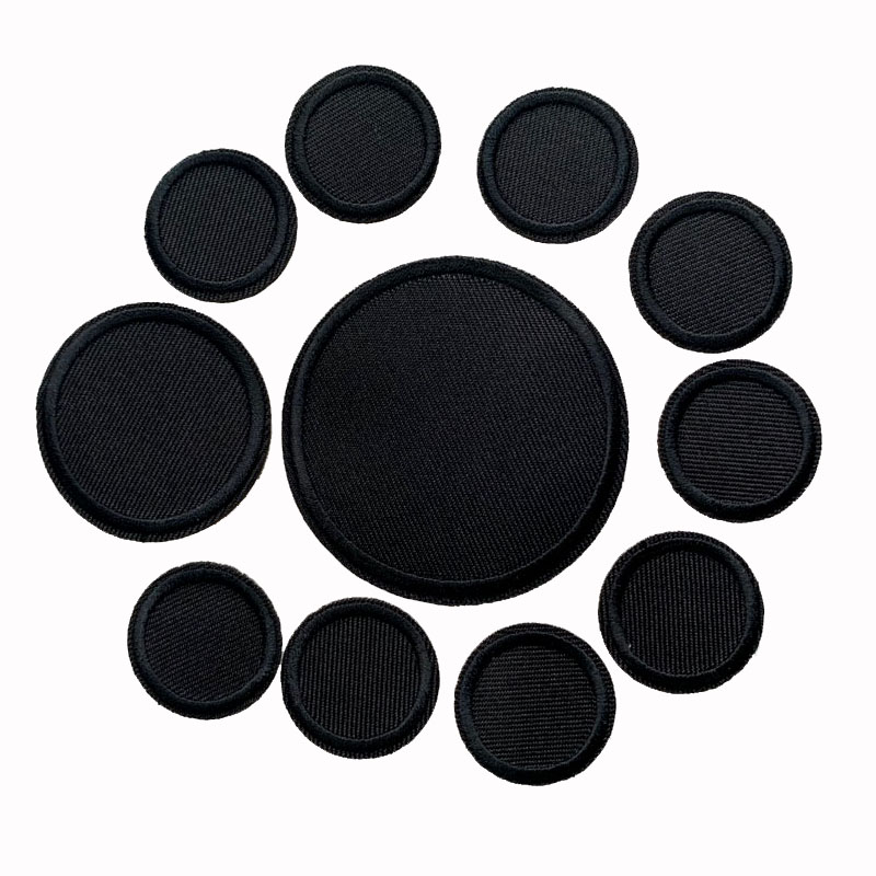 5 Stuks Zwarte Ronde Patches V - Velcro Sew On recensie en prijs