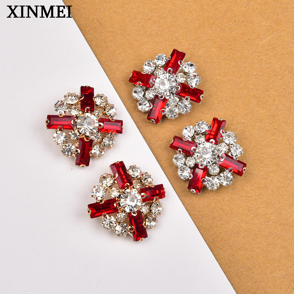 5 stuks 28mm bloem strass scha - Button Hole Cutter recensie en prijs