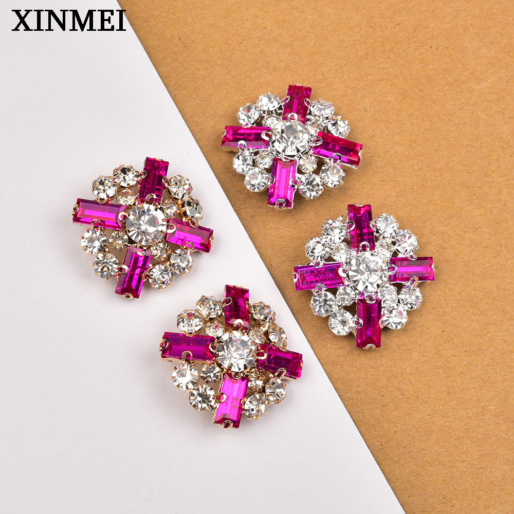 5 stuks 28mm bloem strass scha - Button Hole Cutter recensie en prijs