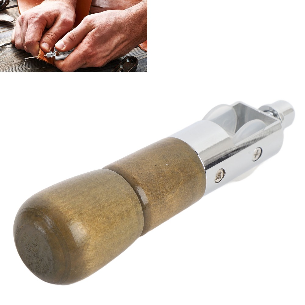 Ergonomisch houten handvat, le - Leather Needle Heavy recensie en prijs