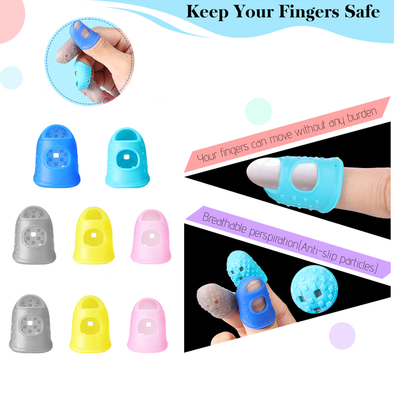 5 Stuks Siliconen Vinger Mouw  - Button Hole Cutter recensie en prijs