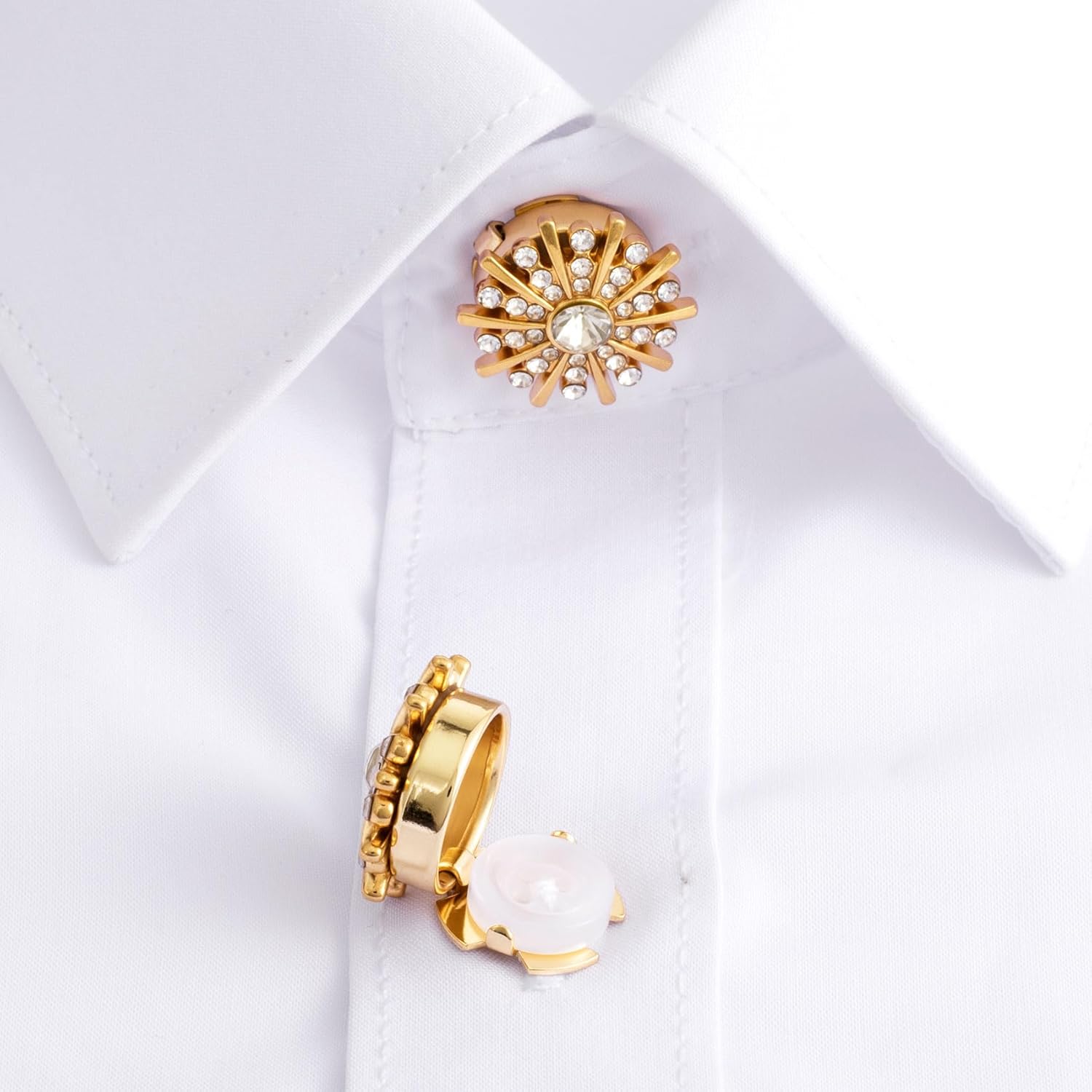 Rhinestone kristallen knopen,  - Button Hole Cutter recensie en prijs